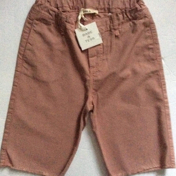 Babe&Tess*(6Y) YOUTH BOY’S Bermuda SHORT, Cut Seam - Picture 1 of 5